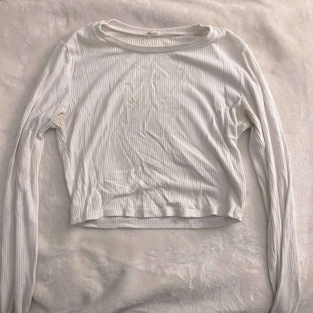 White long sleeve shirt